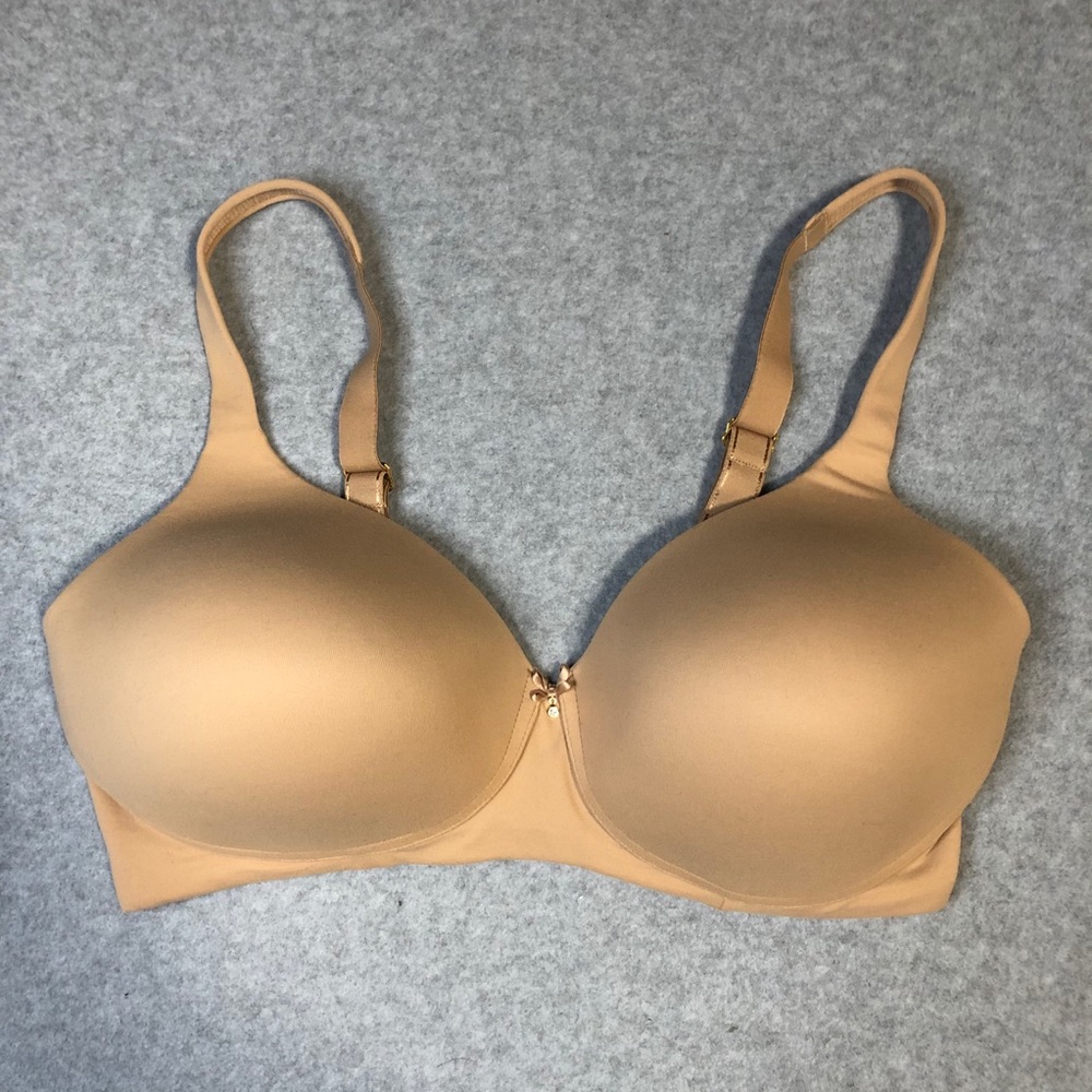 Soma Nude and Teal Smooth T-shirt Bras - Picture 11 of 16